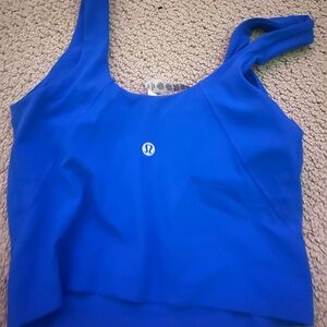 lululemon athletica Vibrant Blue Tank Top